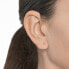 Minimalist gold earrings 14/3 MM/17