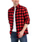 Men's Regular-Fit Plaid Flannel Shirt, Created for Macy's