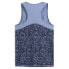 Фото #2 товара Puma Train Favorite Graphic Crew Neck Athletic Tank Top Womens Blue Casual Athl