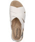 Фото #4 товара Women's Raffey Buckle Slingback Slip Resistant Wedge Sandals