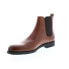 Фото #4 товара Bruno Magli Canyon MB1CYNB0 Mens Brown Leather Slip On Chelsea Boots