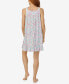 ფოტო #2 პროდუქტის Women's Sleeveless Short Nightgown