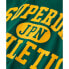 ფოტო #5 პროდუქტის SUPERDRY Varsity Flocked Fitted short sleeve T-shirt