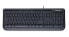 Фото #1 товара Microsoft Wired Keyboard 600 - DE - Wired - USB - QWERTZ - Black