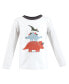 ფოტო #9 პროდუქტის Baby Boys Long Sleeve T-Shirts, Solar System Shark