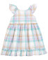 Фото #1 товара Baby Plaid Flutter Babydoll Dress 3M