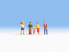 Фото #1 товара NOCH Parents & Children - HO (1:87) - Multicolour