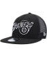 Men's Black Milwaukee Brewers Street Trucker 9FIFTY Snapback Hat