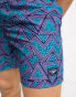 Speedo leisure 16"" watershorts in blue triangle print