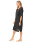 ფოტო #2 პროდუქტის Plus Size Short-Sleeve Sleepshirt