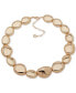Фото #1 товара Gold-Tone Pebble All-Around Collar Necklace, 16" + 3" extender
