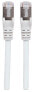 Фото #11 товара Intellinet Network Patch Cable - Cat7 Cable/Cat6A Plugs - 7.5m - White - Copper - S/FTP - LSOH / LSZH - PVC - Gold Plated Contacts - Snagless - Booted - Polybag - 7.5 m - Cat7 - S/FTP (S-STP) - RJ-45 - RJ-45 - White