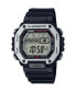 ფოტო #1 პროდუქტის Men's Digital Black Resin Watch 47.2mm, MWD110H-1AV