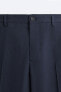 Фото #7 товара Костюмные брюки из ткани с узором «гусиная лапка» ZARA