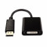 Фото #1 товара Адаптер для DisplayPort на DVI V7 CBLDPDVIAA-1E Чёрный