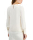 Women's Long-Sleeve Cut-Out Blouse