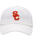 ფოტო #3 პროდუქტის Men's White USC Trojans Staple Adjustable Hat
