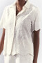 Zw collection embroidered shirt