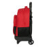 Фото #2 товара Детский рюкзак с колесиками Sevilla Fútbol Club Чёрный Красныйаемый 33 X 45 X 22 см