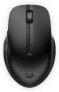 HP 435 Multi-Device Wireless Mouse - Ambidextrous - RF Wireless + Bluetooth - 4000 DPI - Black