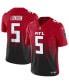 Фото #2 товара Men's Drake London Red Atlanta Falcons Vapor F.U.S.E. Limited Jersey