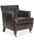 Amsterdam Faux Leather Tufted Chair