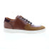 Фото #1 товара Bruno Magli Ducca BM2DUCB0 Mens Brown Leather Lifestyle Sneakers Shoes 8.5