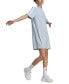 ფოტო #5 პროდუქტის Women's Active Essentials 3-Stripes Single Jersey Boyfriend Tee Dress