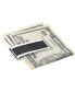 Фото #2 товара Black Carbon and Stainless Steel Money Clip 104731