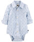 Фото #11 товара Baby Polka Dot Button-Front Bodysuit 3M