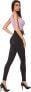 Фото #1 товара Leggings für Damen mit Push-up-Effekt Amparo black - Bas Bleu XL (48)