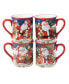 Magic of Christmas Santa 4 Piece Mug - фото #1