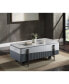 Фото #5 товара Wilkins Coffee Table w/Lift Top, White & Gray High Gloss Finish