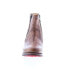 Bed Stu Eiffel F315403 Womens Brown Leather Zipper Casual Dress Boots