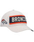Фото #1 товара Men's '47 Cream Denver Broncos Crossroad MVP Adjustable Hat