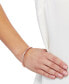 ფოტო #3 პროდუქტის Textured Bangle Bracelet in 10k Gold, White Gold and Rose Gold