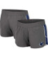 ფოტო #1 პროდუქტის Women's Gray Penn State Nittany Lions Pull The Switch Running Shorts