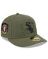 ფოტო #2 პროდუქტის Men's Green Chicago White Sox 2023 Armed Forces Day Low Profile 59FIFTY Fitted Hat