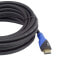 Фото #9 товара PremiumCord 4K High Speed HDMI 2.0b Cable 0.5 m M/M 18 Gbps with Ethernet, Compatible with Video 4K @ 60Hz UHD 2160p, 3D - Gold-Plated Connectors, Cotton Coating, 0.5 m