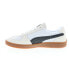 Фото #5 товара Puma Super Team OG 39042409 Mens White Suede Lifestyle Sneakers Shoes