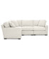 Фото #23 товара Radley Fabric 4-Pc. Sectional Sofa with Corner Piece, Created for Macy's