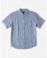 ფოტო #1 პროდუქტის Men's All Day Stripe Short Sleeve Shirt