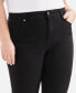 Фото #5 товара Plus Size High-Rise Cuff Capri Jeans, Created for Macy's
