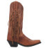 Laredo Blakely Fringe Snip Toe Cowboy Womens Brown Casual Boots 52384