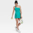 Фото #4 товара Women's Asymmetrical Active Dress - All In Motion Green S