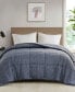 Фото #2 товара Comfort Cool Jersey Knit Oversized Down Alternative Comforter, Full/Queen