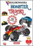 Фото #1 товара Kolorowanka z naklejkami. Monster trucki
