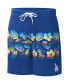 Men's Royal Los Angeles Dodgers Breeze Volley Swim Shorts