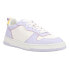 Фото #2 товара Vintage Havana Gadol Perforated Lace Up Womens Purple, White Sneakers Casual Sh