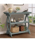 Фото #1 товара Newport Console Table For Living Room, Kitchen, Entyway(Antique Light Green)